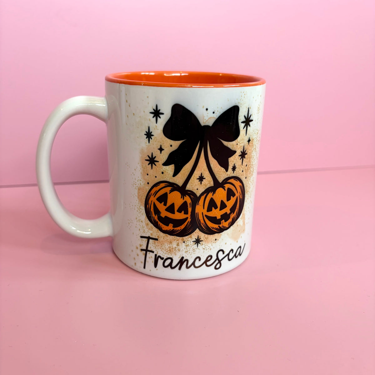 Personalised Halloween Pumpkin Mug