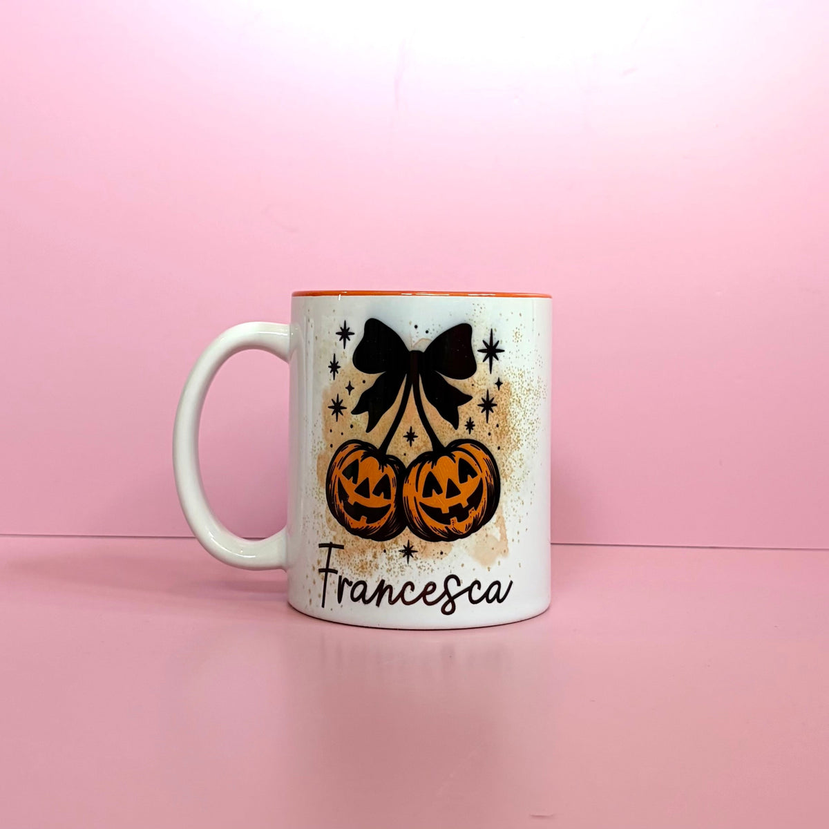 Personalised Halloween Pumpkin Mug