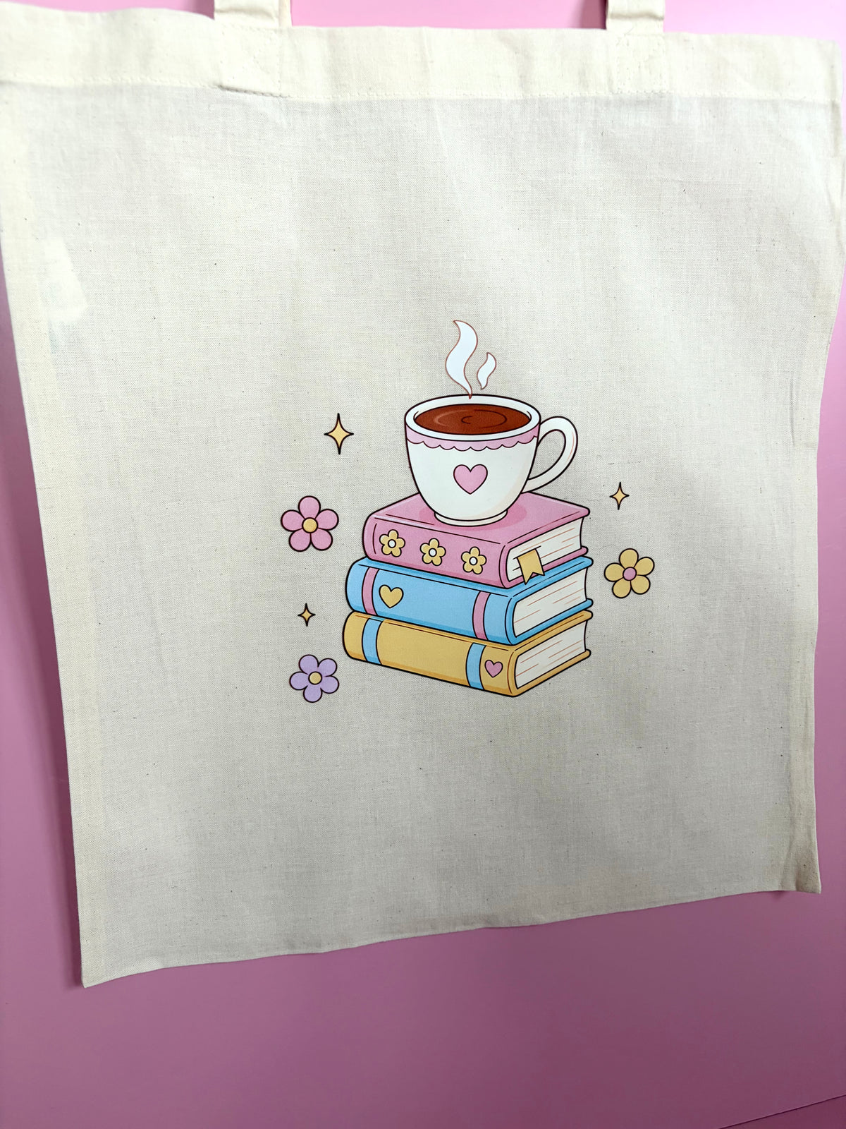 Books and Coffee tote bag