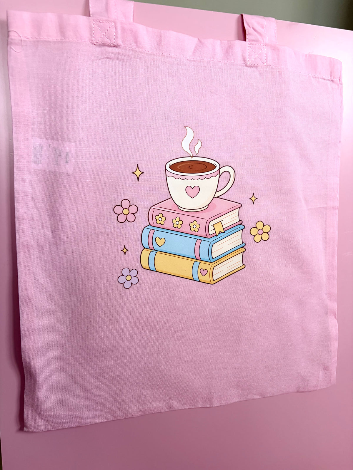 Books and Coffee tote bag