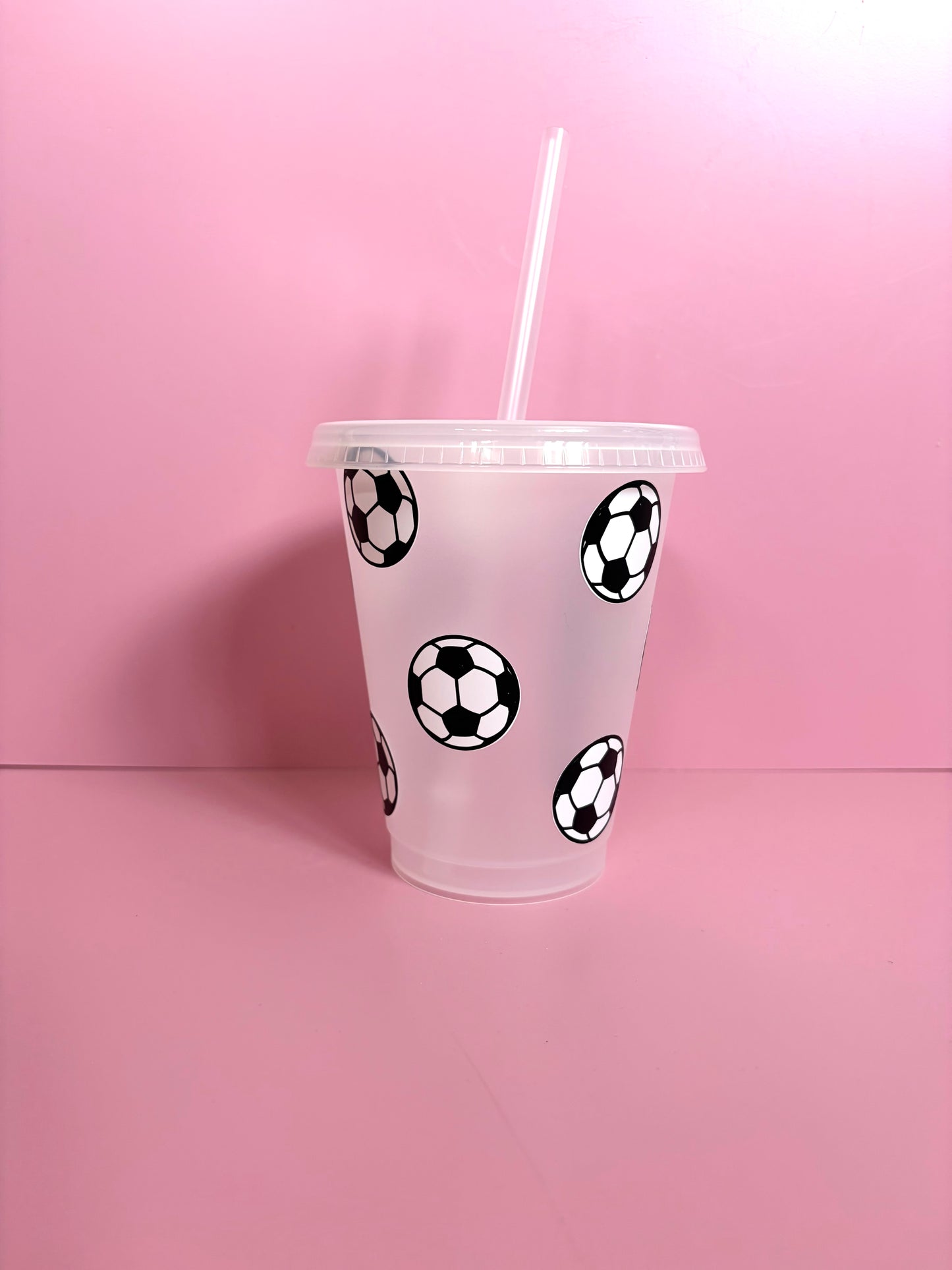 Personalised children’s football cold cup