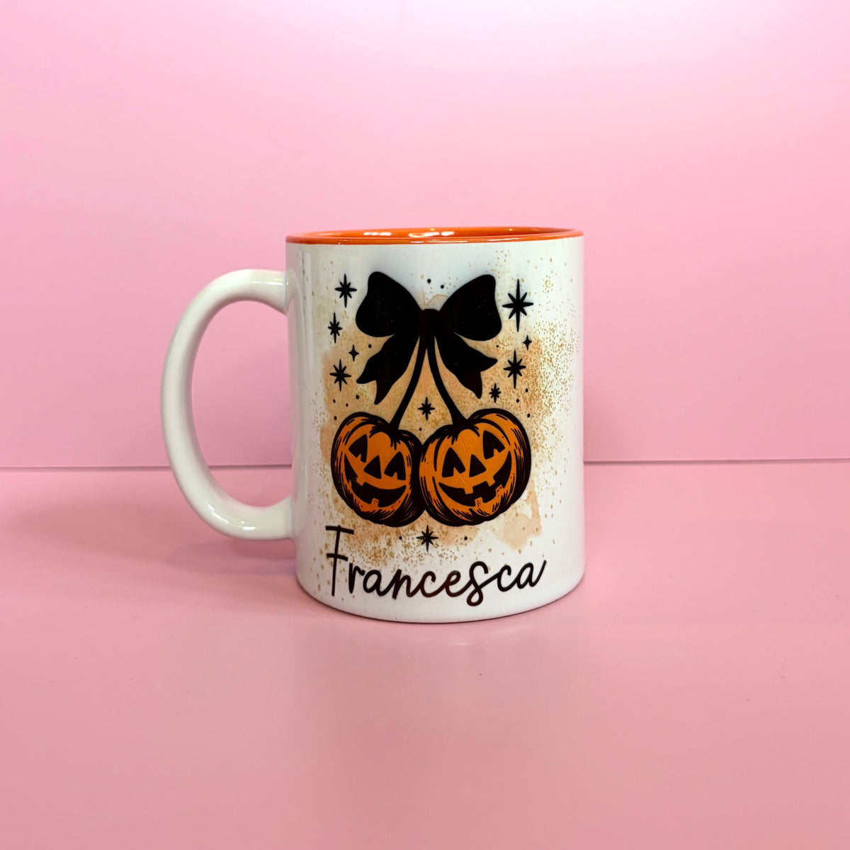 Personalised Halloween Pumpkin Mug