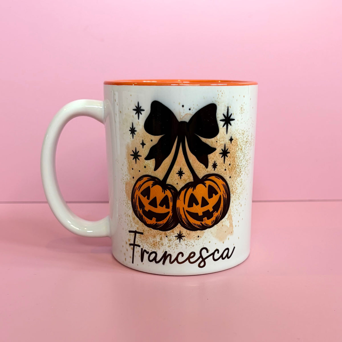 Personalised Halloween Pumpkin Mug